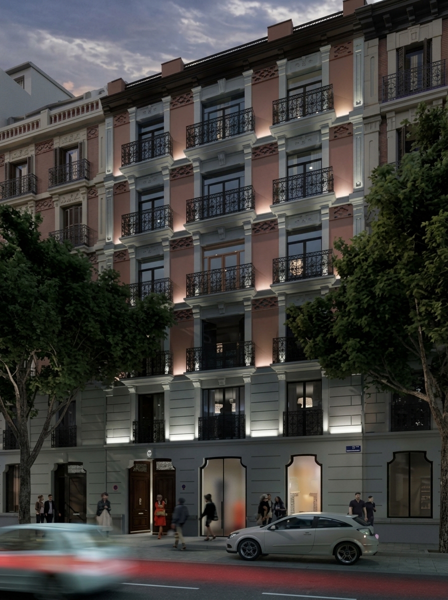 Reforma y ampliación bajo rasante de edificio protegido para 24 viviendas, 2 locales y aparcamiento