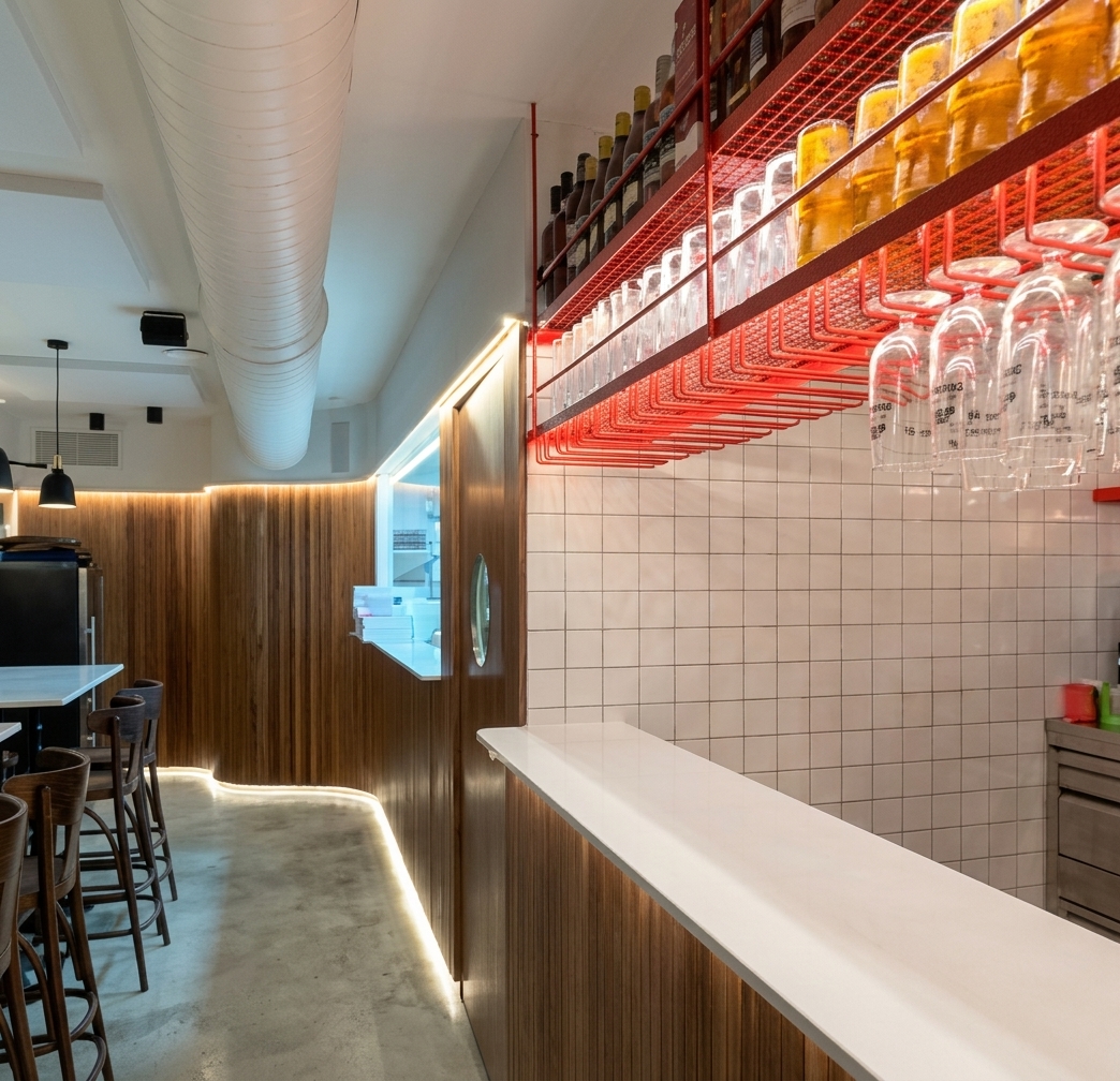 Bar restaurante Filemón. Acondicionamiento Interior y Obras Exteriores